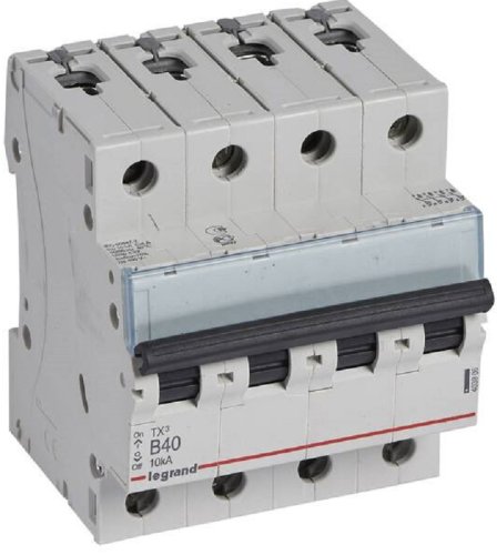 Выключатель автоматический Legrand TX3 6000 4п 40А B 10кА картинка